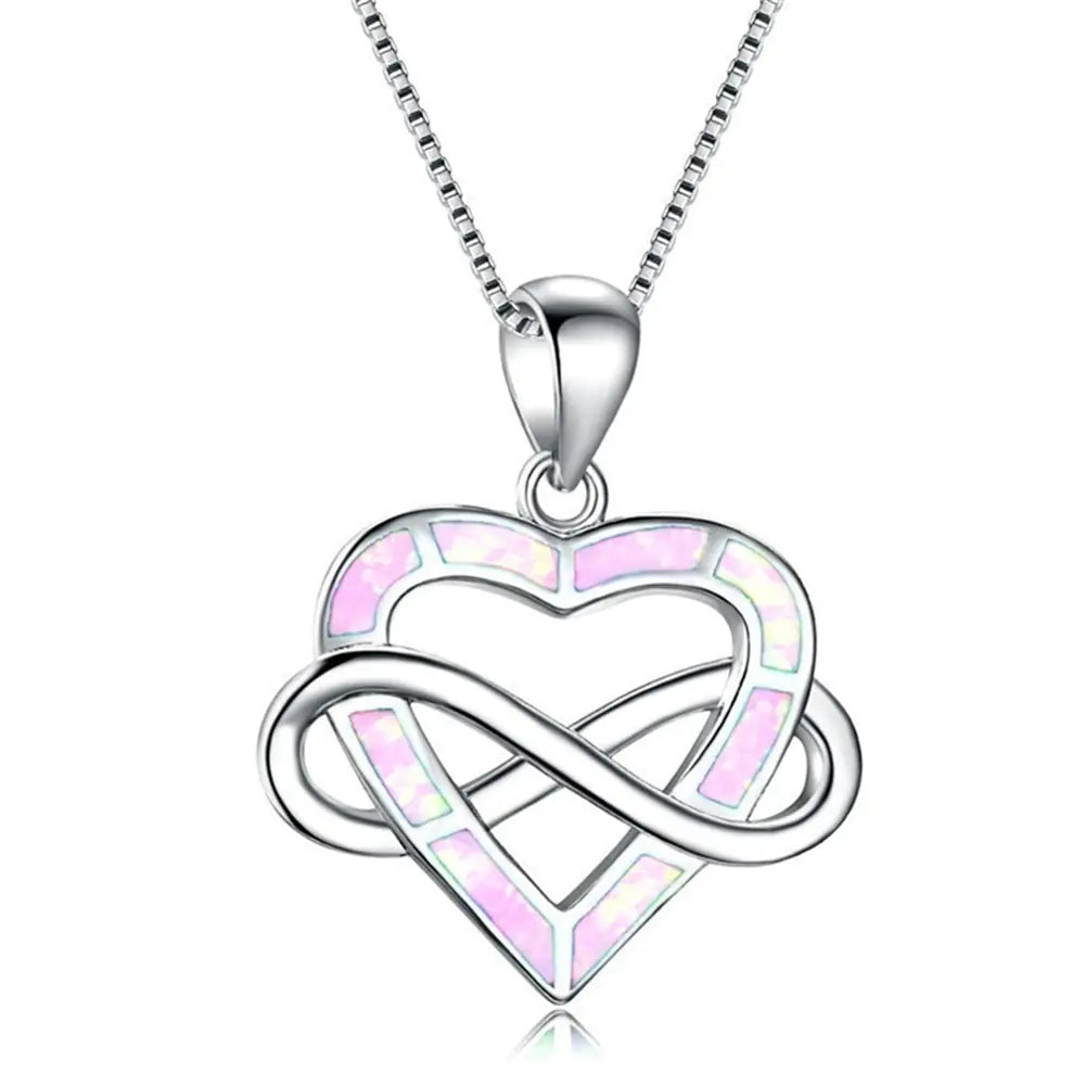 Aancheng Heart Pendant Necklace for Women (Europe & US)